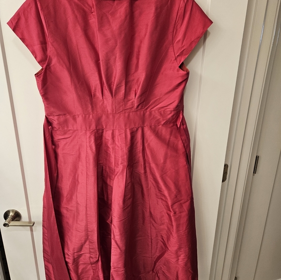 Vintage - Silk Taffeta Jones New York Fully Lined Dress - NWT - Picture 10 of 11